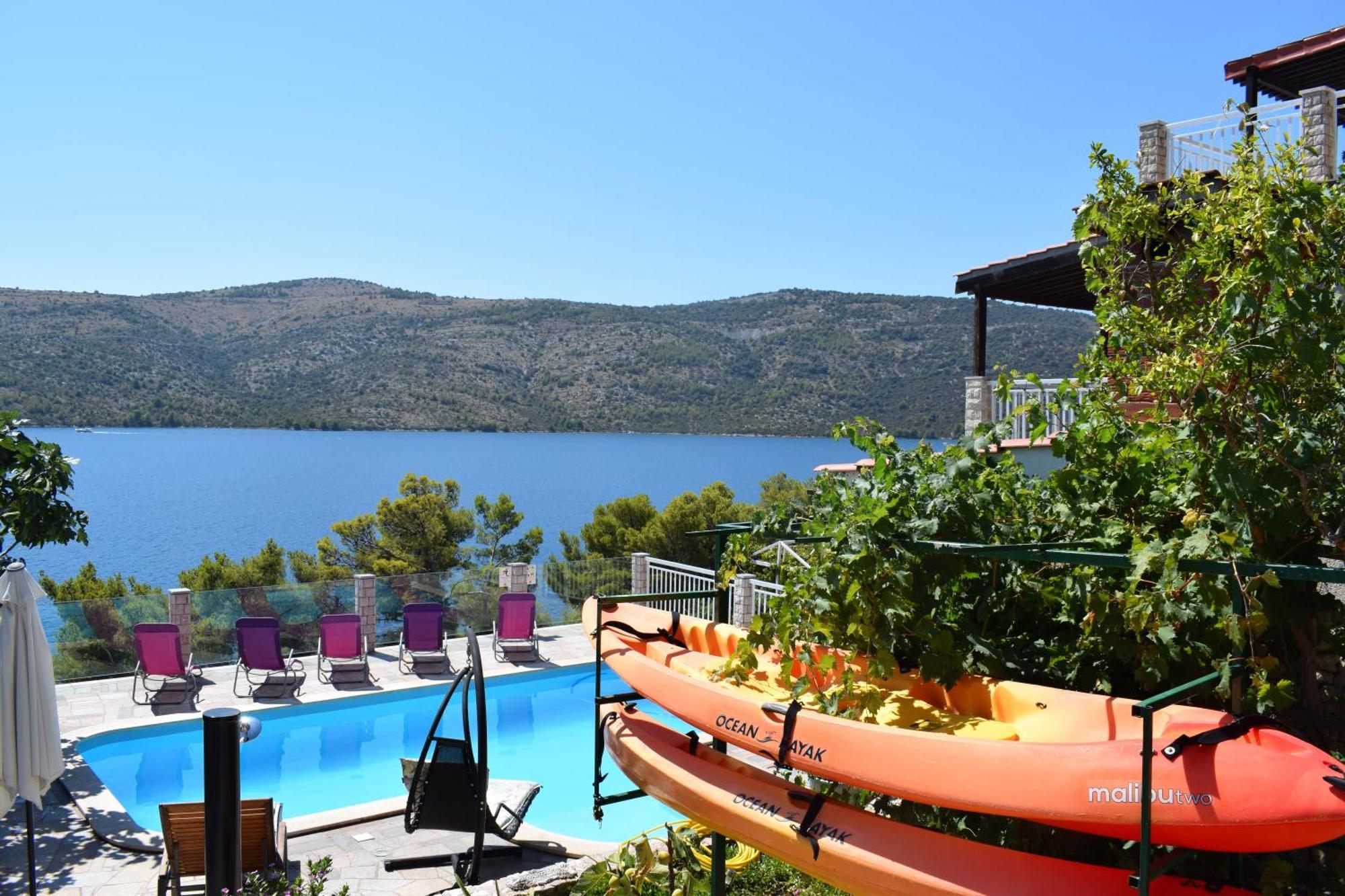 Seaside Villa Near Trogir - Poljica Марина Экстерьер фото