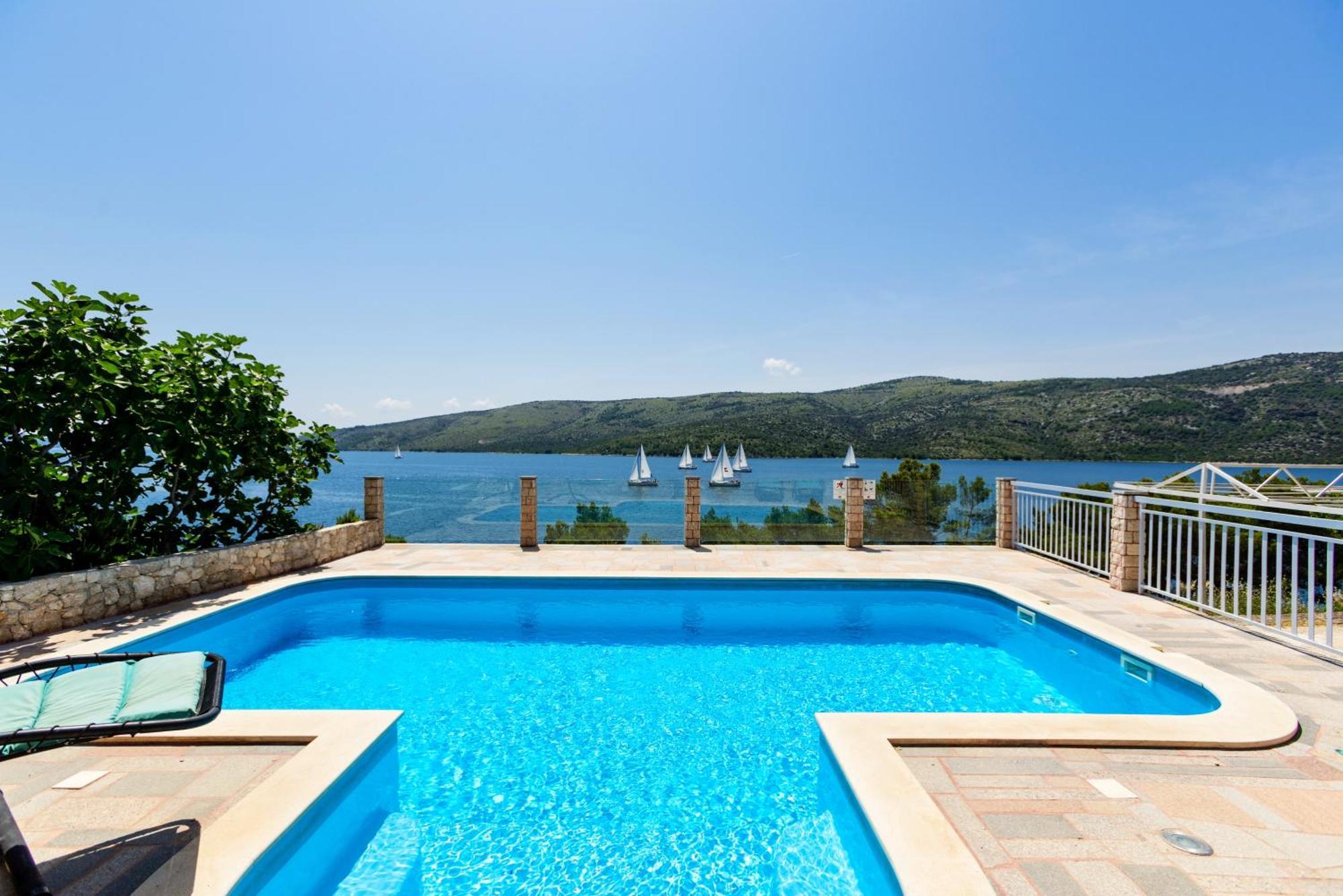 Seaside Villa Near Trogir - Poljica Марина Экстерьер фото